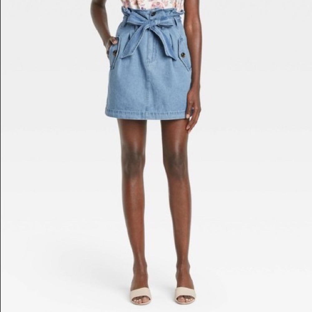 Target Who What Wear Blue 8 Women’s Mini Jean Skirt | Denim Skirt - Size 14